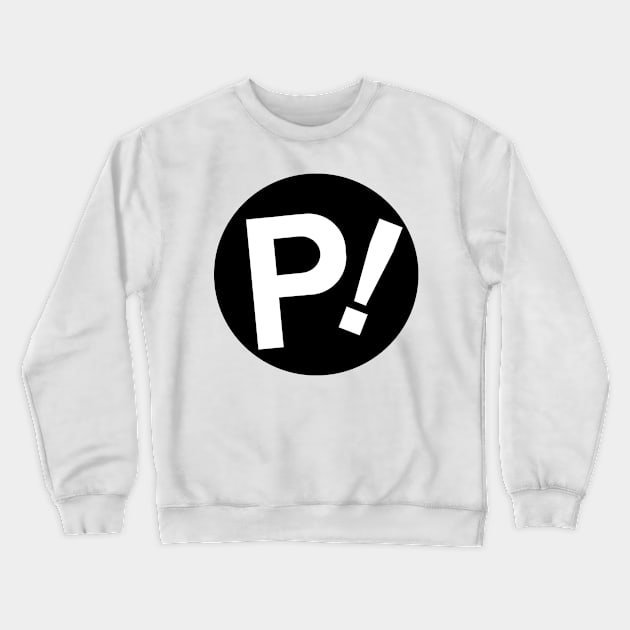 P! Crewneck Sweatshirt by Atzon